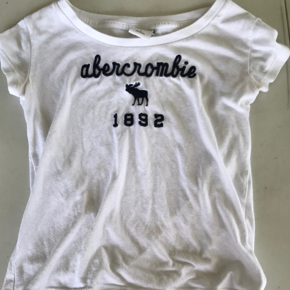Crew neck girls tee